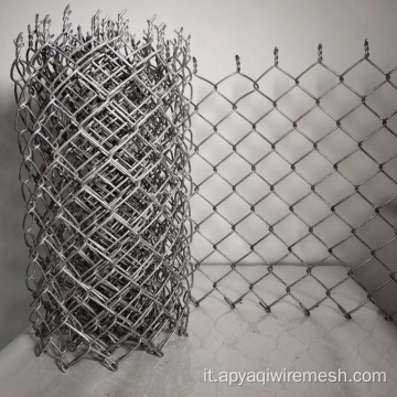 Fence da collegamento a catena per orto zincati in PVC